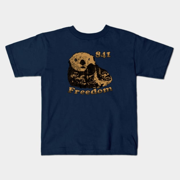 Freedom 841 (tan) Kids T-Shirt by Hundredhands